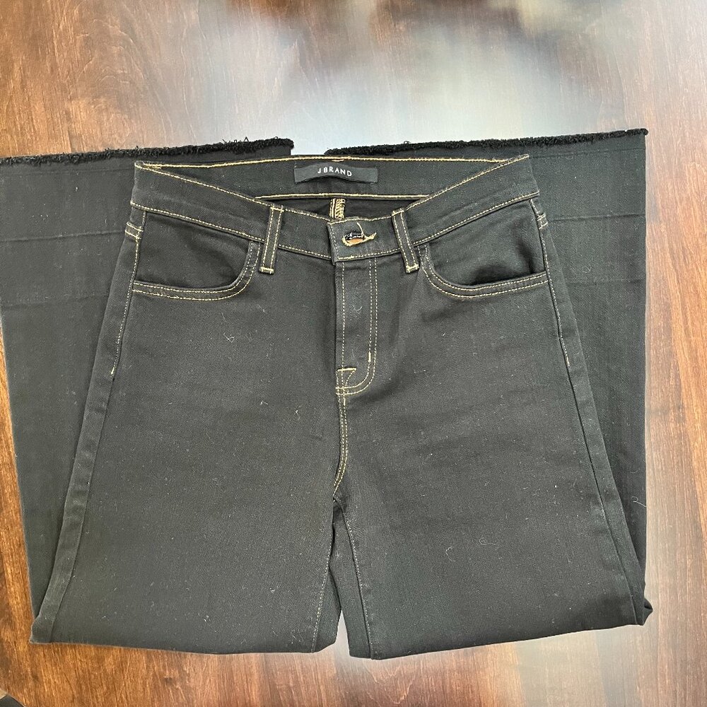 J Brand Liza Relaxed Cropped Denim Jeans in Seduction